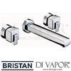 Bristan QUBE 3 Hole Wall Mounted Basin Mixer Spare Parts